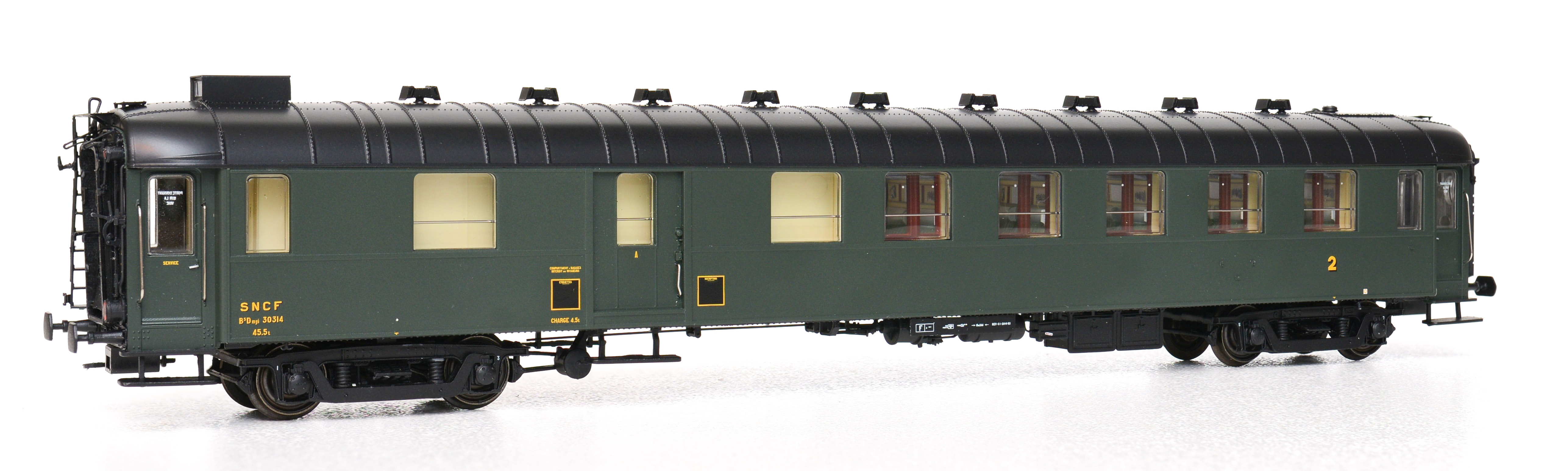 Voitures OCEM PL SNCF époque 3b